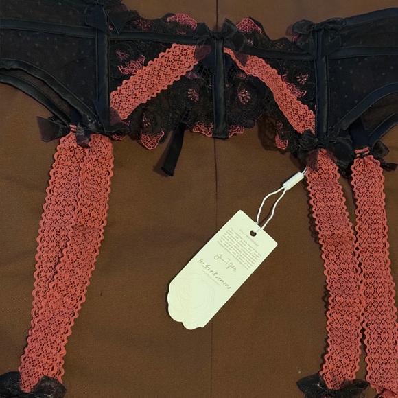FOR LOVE AND LEMONS NWT IVY GARTER BELT - Picture 7 of 7